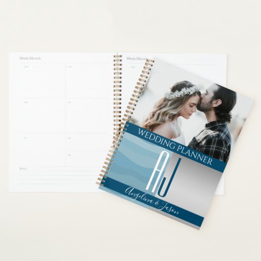 Blue Photo Wedding Planner (Display)