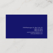 Blue Photography Visitekaartje (Achterkant)