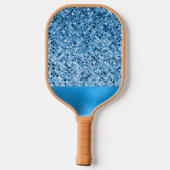 Blue Pickleball Lover Custom Pickleball Paddle (Achterkant)