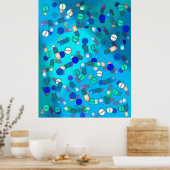 Blue Pills Poster (Keuken)