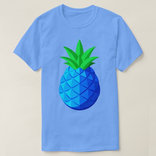 Blue Pineapple TShirt (Design devant)