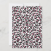 Blue Pink Drawn Safari Two The Zoo 2nd Birthday Kaart (Achterkant)