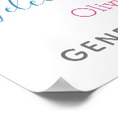 Blue Pink Fumer Genre Reveillez Affiche de bienven (Coin)