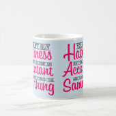 Blue Pink Typography Accountant Mok - Motivatie (Center)