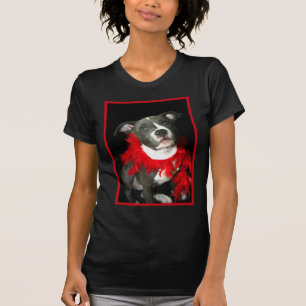 Blue Pitbull Puppy T-shirt
