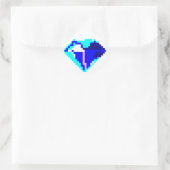 Blue Pixel Gem Stickers (Tas)