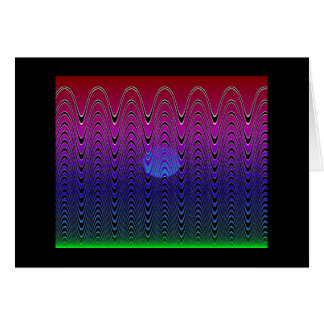 Blue Pixel Sunset #7 (kaart)