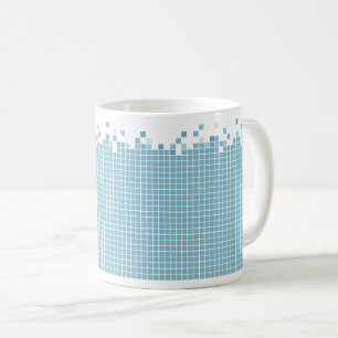 Blue Pixels Geek Koffiemok