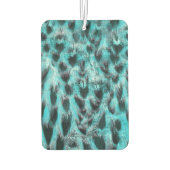 Blue plumage - cool feather design luchtverfrisser (Achterkant)