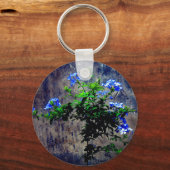 Blue Plumbago-ventilator Sleutelhanger (Voorkant)