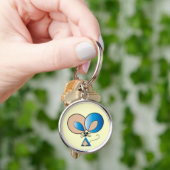 Blue Pocket Mouse Sleutelhanger (Hand)