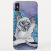Blue Point Coque de chat Siamese Mate coque iphone (Dos)