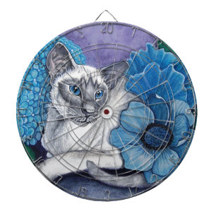 Blue Point Siamese Cat Dartbord