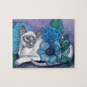 Blue Point Siamese Cat Legpuzzel
