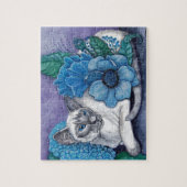 Blue Point Siamese Cat Legpuzzel (Verticaal)