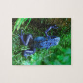 Blue Poison Arrow Frog Legpuzzel (Horizontaal)