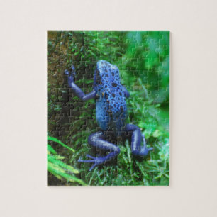 Blue Poison Arrow Frog Legpuzzel