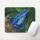 Blue Poison Arrow Frog Portrait Muismat (Met muis)