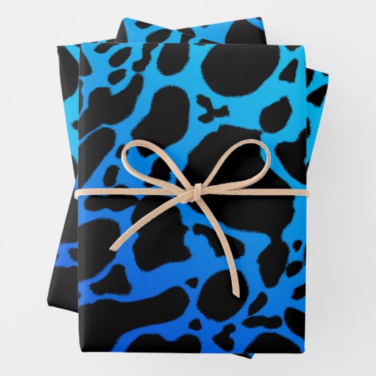 Blue Poison Dart Frog Inpakpapier Vel (In situ)