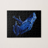 Blue Poison Dart Frog Legpuzzel (Horizontaal)