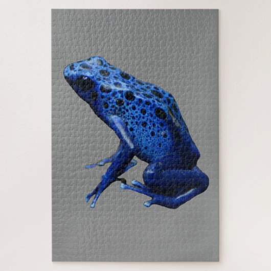 Blue Poison Dart Frog Legpuzzel (Verticaal)