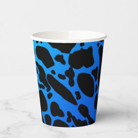 Blue Poison Dart Frog Papieren Bekers (Links)