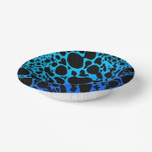 Blue Poison Dart Frog Papieren Kommen (Gebogen)