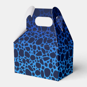 Blue Poison Dart Frog Pattern Gift Box Bedankdoosjes