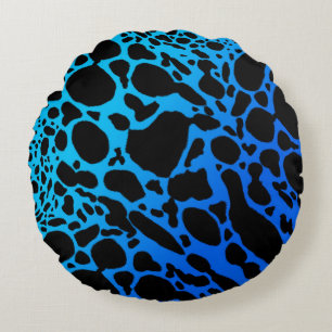 Blue Poison Dart Frog Rond Kussen