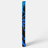 Blue Poison Dart Frog Samsung Galaxy Hoesje (Linkerkant)