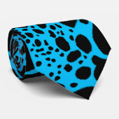 Blue Poison Dart Frog Stropdas (Opgerold)