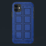Blue Police Box Journal iPhone 5 Coque<br><div class="desc">Écrivez tous vos spoilers dans ce journal de boîtes bleues pour l'iPhone 5!</div>