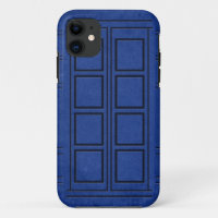 Blue Police Box Journal iPhone 5 Hoesje