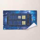 Blue Police Public Call Box - UK Time Travel 1 Handdoek (Handdoek)