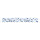 Blue Polka Dots 3' Wide Grosgrain Ribbon Grosgrain Lint (Voorkant)