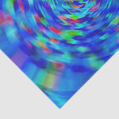 Blue Pond Ripple Tissuepapier (Detail)