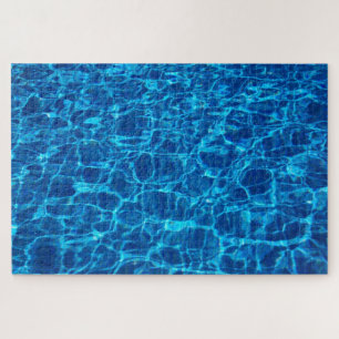 Blue Pool Water Jigsaw Puzzle Legpuzzel