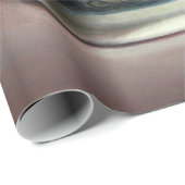 Blue Porcelain & Cherries Cadeaupapier (Rol Hoek)