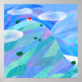 Blue Poster (Voorkant)