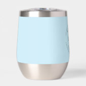 Blue Professional Custom Business logo Eenvoudig (Voorkant)