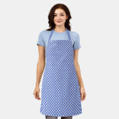 Blue Pset / Gingham Pattern Schort (Gedragen)