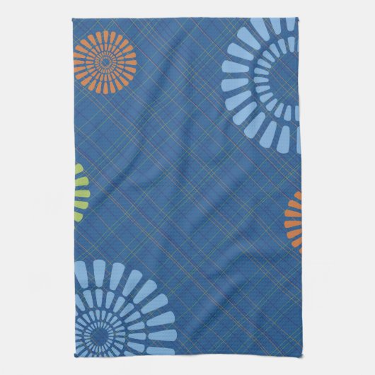 Blue Pset Tea Kitchen Towel Theedoek (Verticaal)
