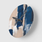 Blue Pulse of Stillness Ronde Klok (Hoek)