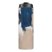 Blue Pulse of Stillness Thermosbeker (Voorkant)