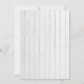 Blue Pumpkin Baby shower Invitation Kaart (Achterkant)