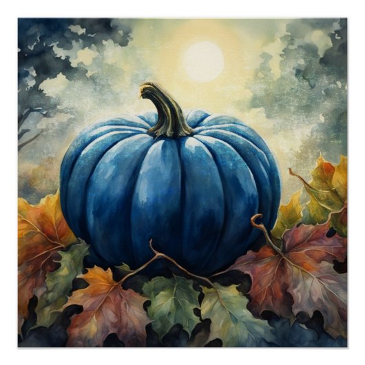 Blue Pumpkin - Poster Perfect Poster (Voorkant)