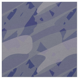 Blue Purple camo abstract Stof