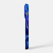 Blue & Purple Fluid Abstract (Côté gauche)