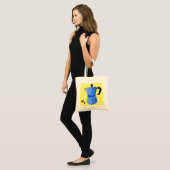 Blue Rainbow Espresso Tote Bag (Voorkant (model))