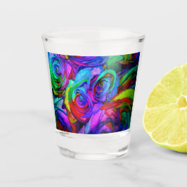 Blue Rainbow Rozen - Shot Glas